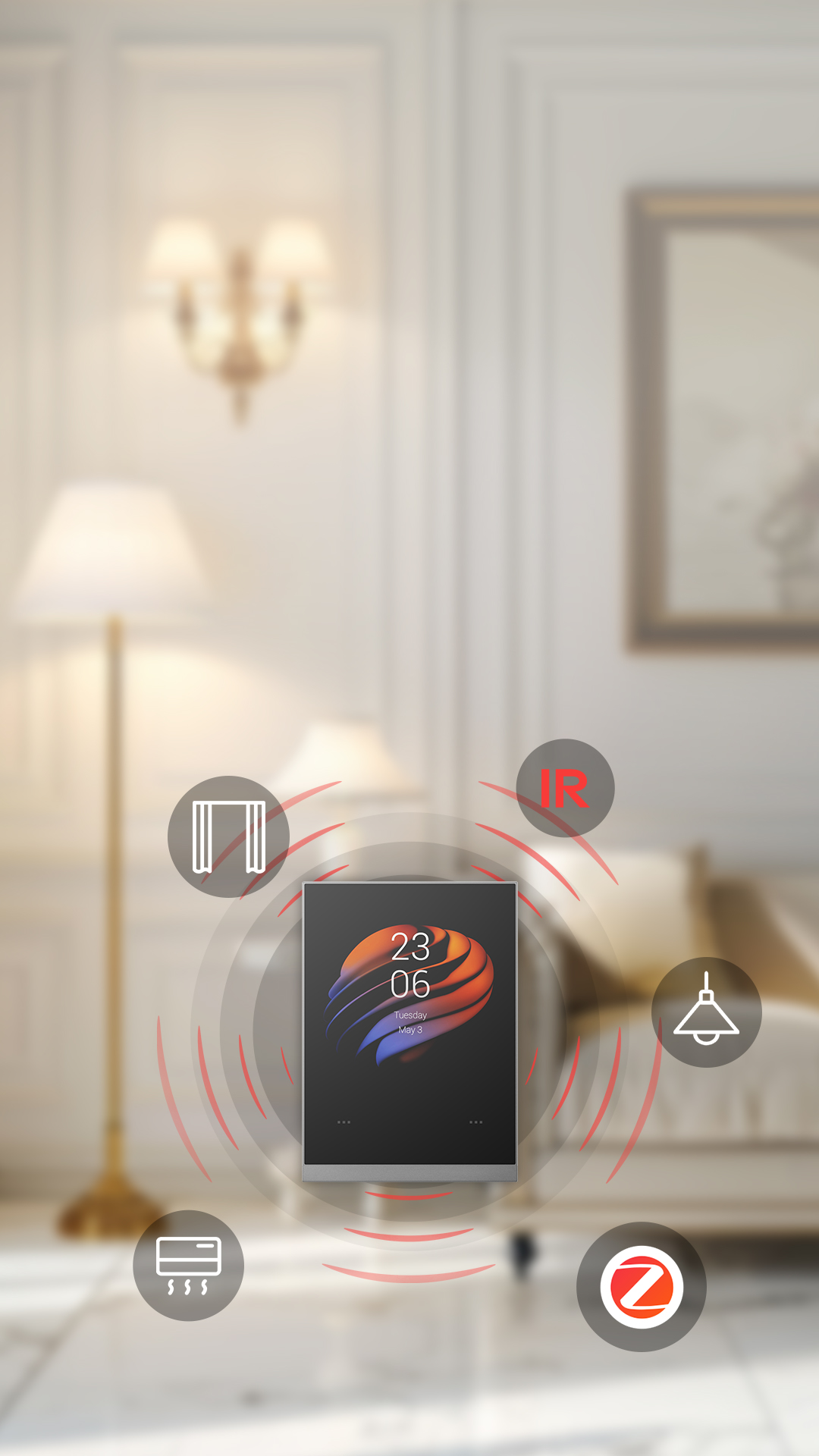 Smart home hub simplified setup